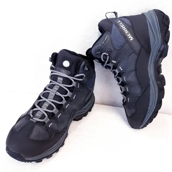 MERRELL MENS THERMO CHILL MID WATERPROOF BOOTS - Picture 6 of 16